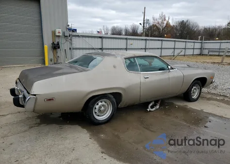 1974 Plymouth Satellite from USA, damaged, VIN RP23G4G208836